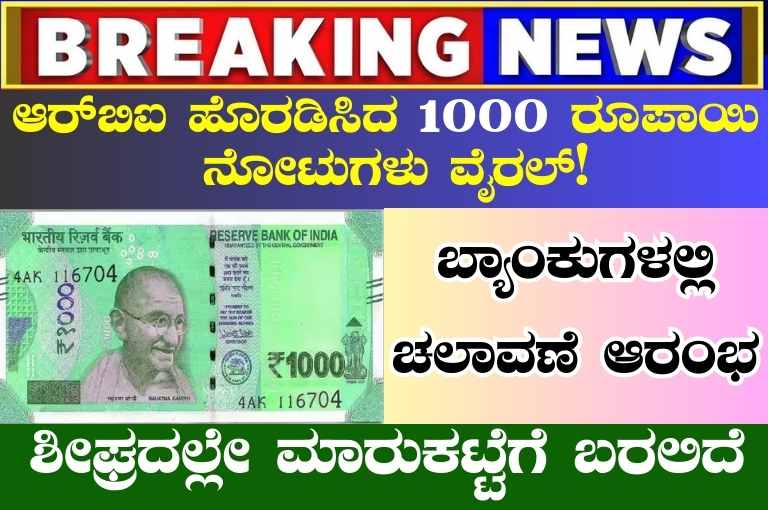 1000 rupees new note