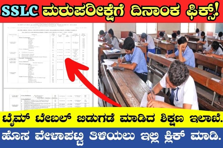 SSLC Supplementary Exam